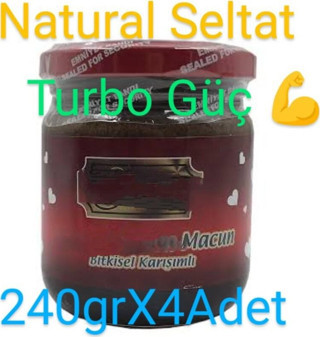 Natural Seltat (Orjinal) Ginsengli Macun 240Gr X 4 Adet