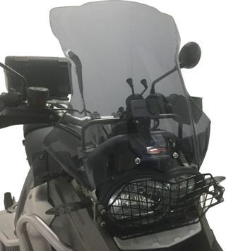 GP Kompozit BMW R 1200 GS / ADV 2004-2012 Uyumlu Ayaksız Ön Cam Füme