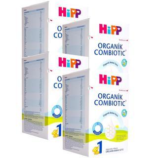 Hipp 1 Organik Combiotic Bebek Sütü 800 gr x 4 Adet