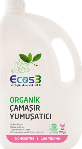 Ecos3 Organik Konsantre Bitkisel 2500 ml Yumuşatıcı