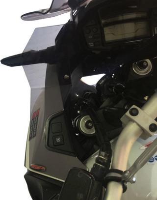 GP Kompozit Honda VFR1200 2012-2015 Uyumlu Sağ Sol Rüzgarlık Füme