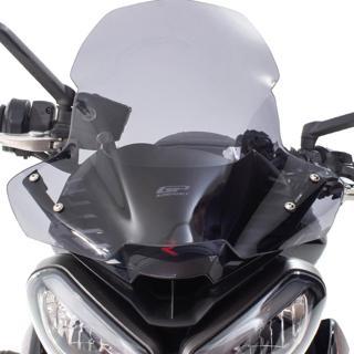 GP Kompozit Triumph Street Triple 2017-2023 Uyumlu Ön Cam Şeffaf