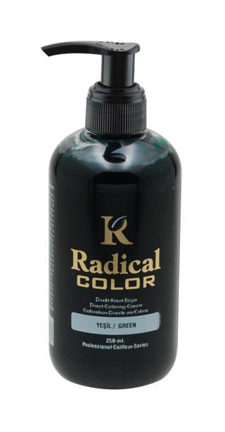 Radical Color Su Bazlı Saç Boyası 250ml Yeşil