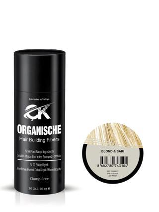 Organische Keratin Tozu 50 gr Sarı Topik Saç Tozu