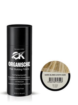 Organische Keratin Tozu 50 gr Koyu Sarı Topik Saç Tozu