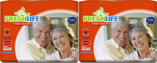 FreshLife Yetişkin Hasta Bezi Bel Bantlı L - Large - Büyük 60 Adet (2PK*30)