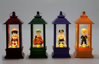 Anime One Piece Figürlü Işıklı Kar Küresi 