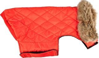 Flamingo Elia Peluş Kışlık Köpek Kıyafeti Kırmızı 35 Cm