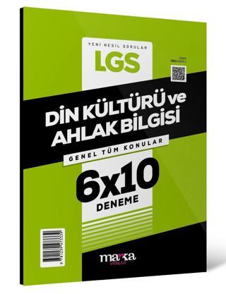 Marka 2024 LGS Genel Tüm Konular Din Kültürü ve Ahlak Bilgisi 6 Deneme Marka Yayınları - Marka Yayınları