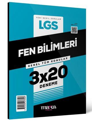 Marka 2024 LGS Genel Tüm Konular Fen Bilimleri 3x20 Deneme Marka Yayınları - Marka Yayınları
