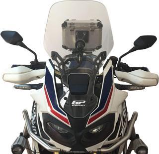 GP Kompozit Honda Africa Twin CRF1000L 2016-2019 Uyumlu Ön Cam Şeffaf