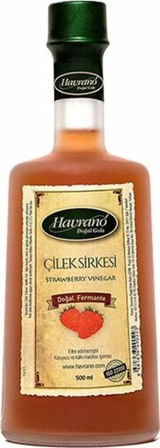 Havrano Çilek Sirkesi 500 Ml