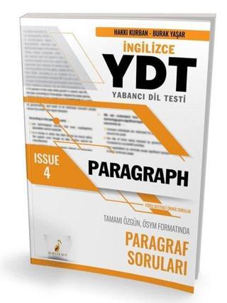 YDT İngilizce Paragraph Issue 4 - Burak Yaşar - Pelikan Yayınları
