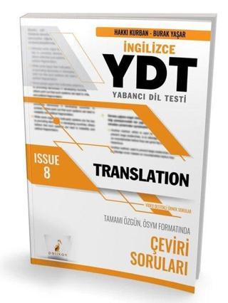 YDT İngilizce Translation Issue 8 - Burak Yaşar - Pelikan Yayınları