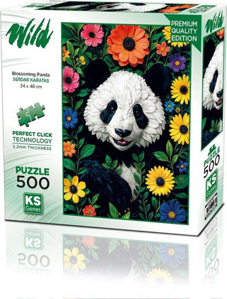 Ks Puzzle 20088 PUZZLE 500 BLOSSOMİNG PANDA