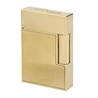 S.T. Dupont 18602 Ligne 2 Small Brushed Yellow Gold Çakmak