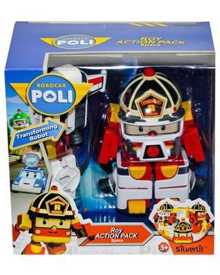 Neco Toys Poli Robocar Astronot Aksesuarlı Transformers Robot Roy Space 83313