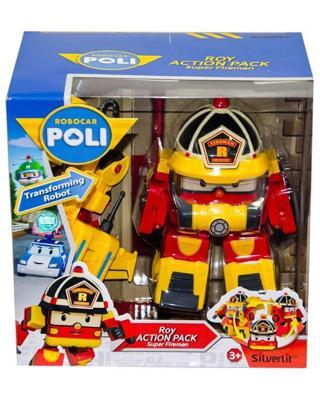 Neco Toys Robocar Poli Aksesuarlı Transformers Robot Figür Roy 83314