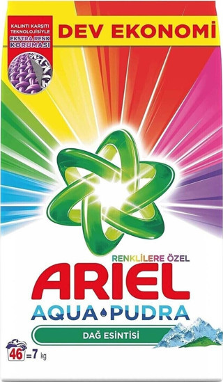 Ariel Aqua Pudra Dağ Esinti Toz Çamaşır Deterjanı 7 KG
