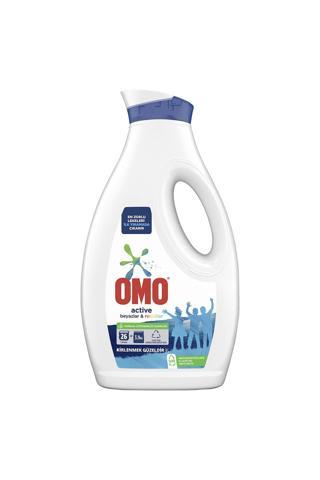 Omo Active Beyaz ve Renkliler için Sıvı Çamaşır Deterjanı 26 Yıkama 1690 ML