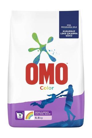 Omo Color Toz Çamaşır Deterjanı 36 Yıkama 5.5 Kg