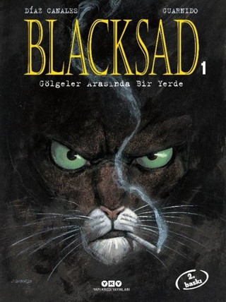 Blacksad 1.Cilt - Gölgeler Arasında Bir Yerde - Yapı Kredi Yayınları