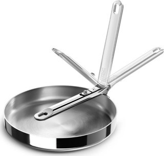 Joseph Joseph Space 3 Katmanlı Paslanmaz Çelik 24 cm Kızartma Tavası