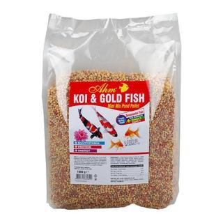 AHM Koi Gold Fish Mini Mix Pellet 1Kg 
