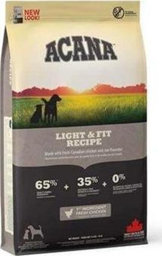 Acana Heritage Light Fit - Fazla Kilolu Köpekler İçin Köpek Maması 11,4 Kg