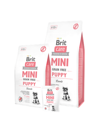 Brit Care Mini Hypo_Allergenic Kuzulu Tahılsız Küçük Irk Yavru köpek Maması 7kg