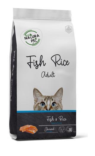 Eco Natura Pet Gurme Balık _ Pirinçli Yetişkin Kedi Maması 15 Kg