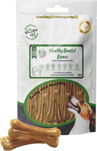 Eco Natura Pet Healty Dental Bones Natural Pres Kemik 8Cm 6Lı 120Gr