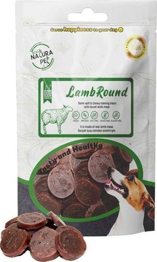 Eco Natura Pet Lamb Round Yumuşak Kuzu Etli Yuvarlak Köpek Ödülü 100Gr