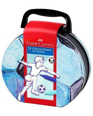 Faber Castell Eğlenceli Keçeli Kalem Futbol Topu 33 Renk