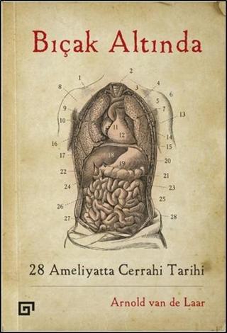 Bıçak Altında - 28 Ameliyatta Cerrahi Tarihi - Arnold Van De Laar - Koç Üniversitesi Yayınları