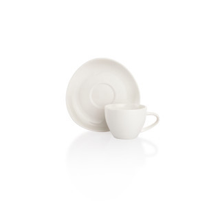 Schafer Nice Kahve Fincanı+Tabağı 2 Parça-Beyaz