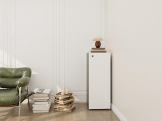 Masif Market 1 Kapaklı Çok Amaçlı Dolap Hanoi Beyaz