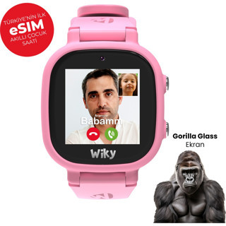 Wiky Watch 5E Pembe Akıllı Çocuk Saati