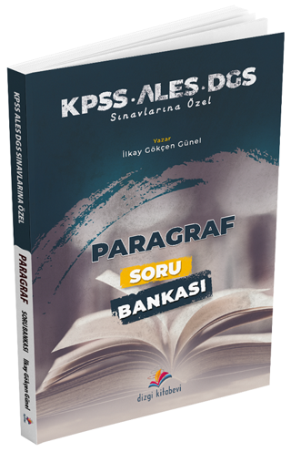 Dizgi Kitap 2024 KPSS ALES DGS Sınavlarına Özel Paragraf Soru Bankası - Dizgi Kitap