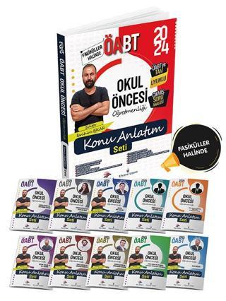 Dizgi Kitap 2024 ÖABT Okul Öncesi Öğretmenliği Fasikül Konu Anlatım Set - İbrahim İşkar Dizgi - Dizgi Kitap