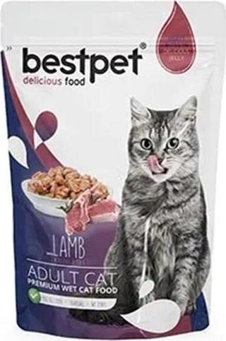 Bestpet Kuzu Etli Yetişkin Konserve Kedi Maması 85 Gr