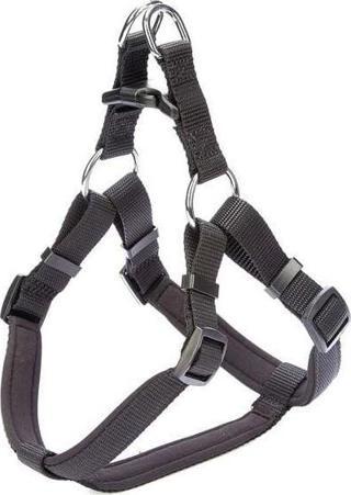 Doggie Comfort Dokuma Ronin Köpek Göğüs Tasması Large Siyah 2x55-65 Cm