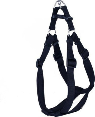 Doggie Konfor Dokuma Ronin Köpek Göğüs Tasması Xxxlarge Siyah 3x75-85 Cm