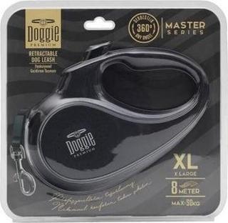 Doggie Master Otomatik Köpek Uzatma Tasması Xlarge Siyah 50 Kg 8 Mt