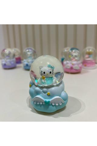 Taşmeran Hello Kitty Işıklı Mini Boy Kar Küresi