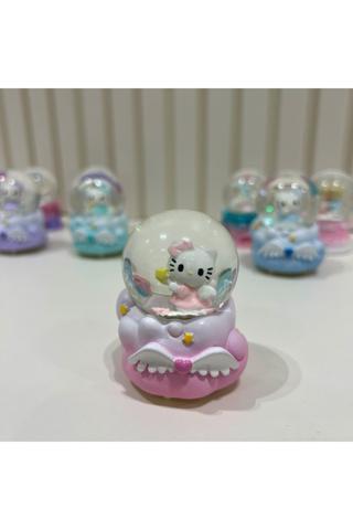 Taşmeran Hello Kitty Işıklı Mini Boy Kar Küresi Tky0382