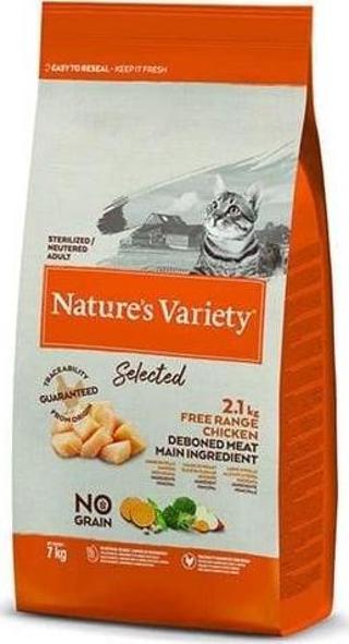 Nature's Variety Selected Tavuklu Tahılsız Kısırlaştırılmış Yetişkin Kedi Maması 1.25 Kg