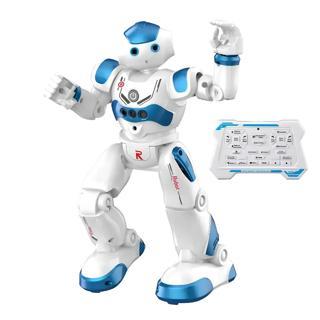 Welcomein Uzaktan Kumandalı 3.7V Şarjlı Işıklı Dans ve Müzik Özellikli Hareketli Robot Sensörlü(Mavi)