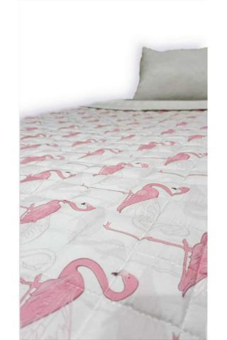 Flamingo Desenli Çift Taraflı 7kg 150x200 Ağır Yorgan/Battaniye