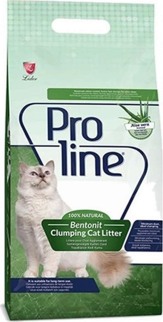 Proline Topaklanan İnce Aloe Veralı Kedi Kumu 5Lt